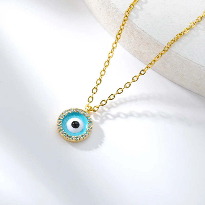 Evil of Eye Pendant Necklace