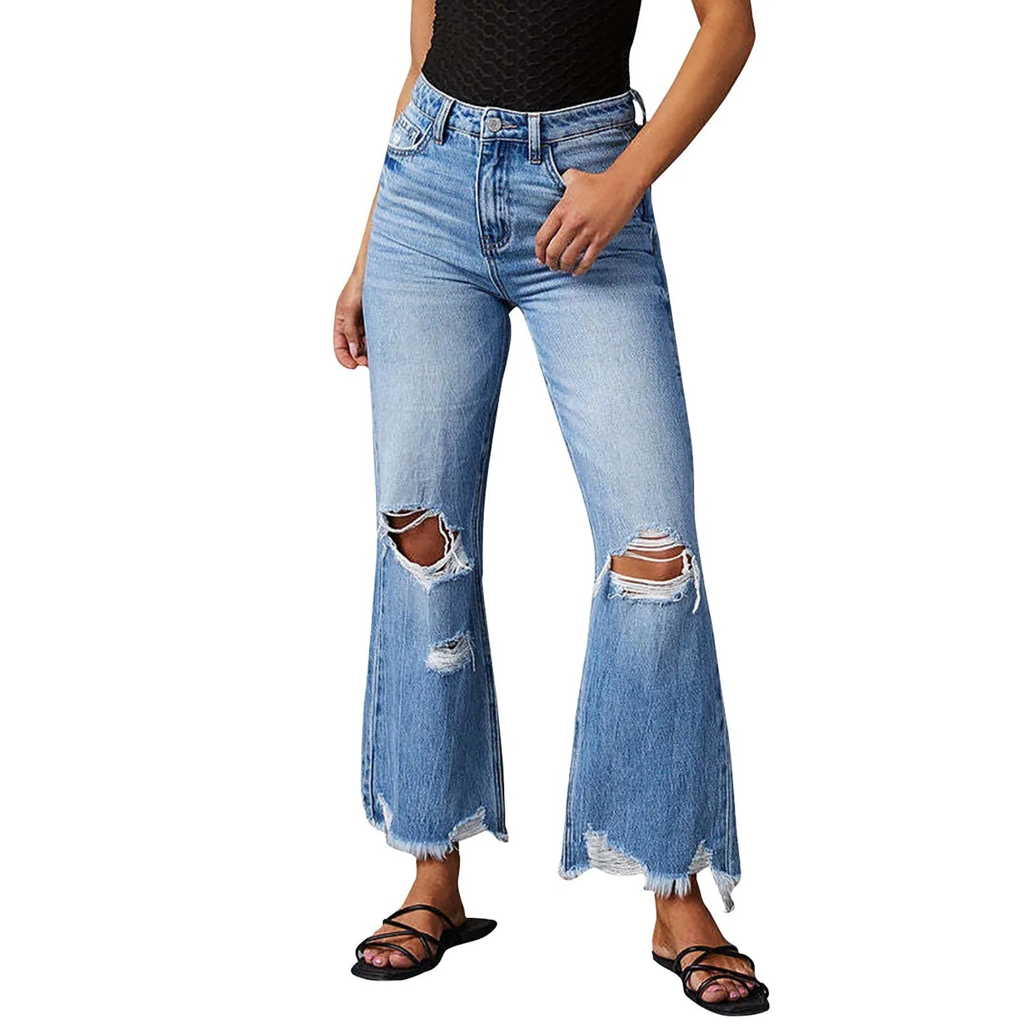 Heartbreaker denim Bootcut cropped Jeans Women