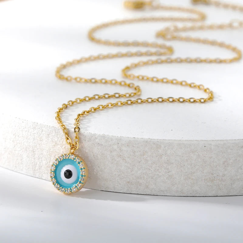 Evil of Eye Pendant Necklace