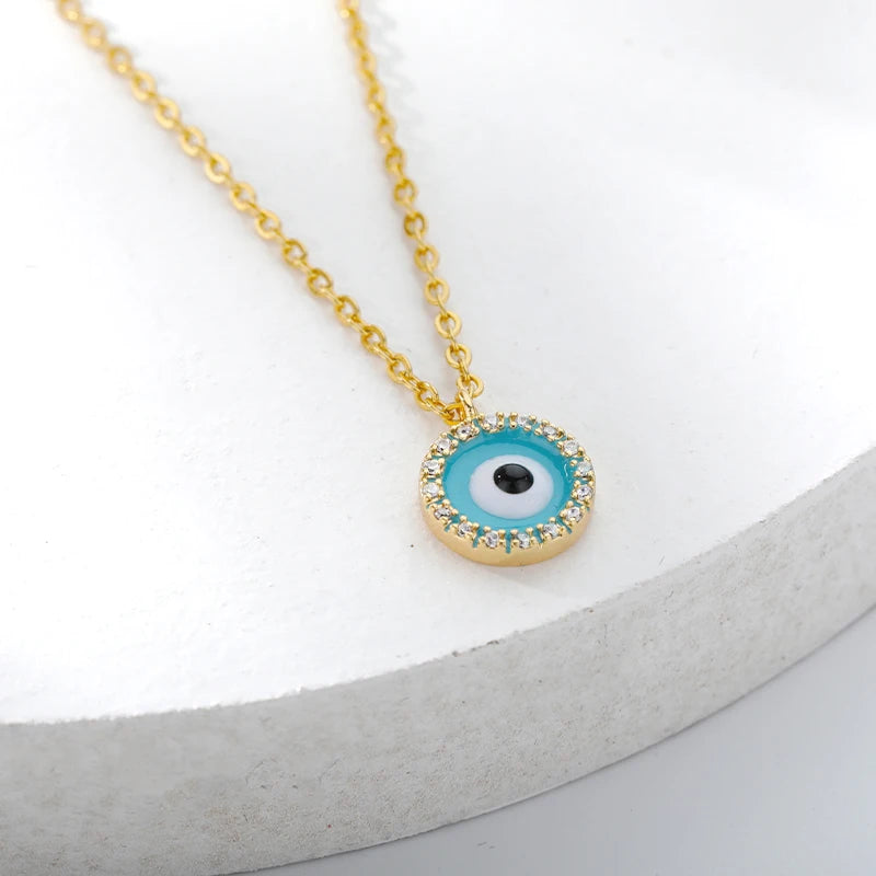 Evil of Eye Pendant Necklace