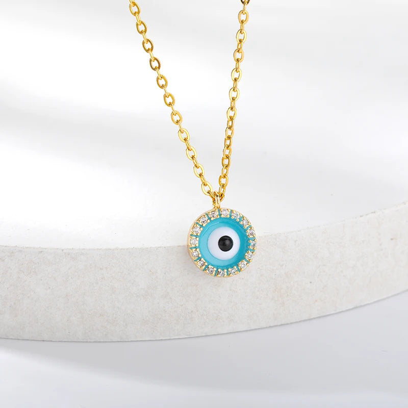 Evil of Eye Pendant Necklace