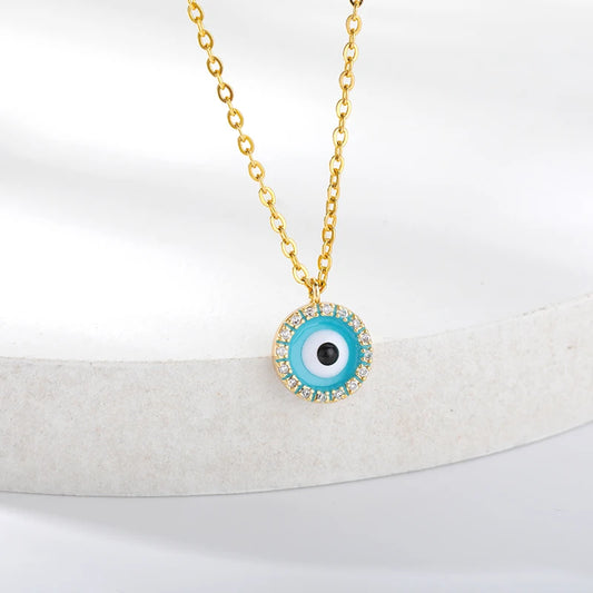 Evil of Eye Pendant Necklace