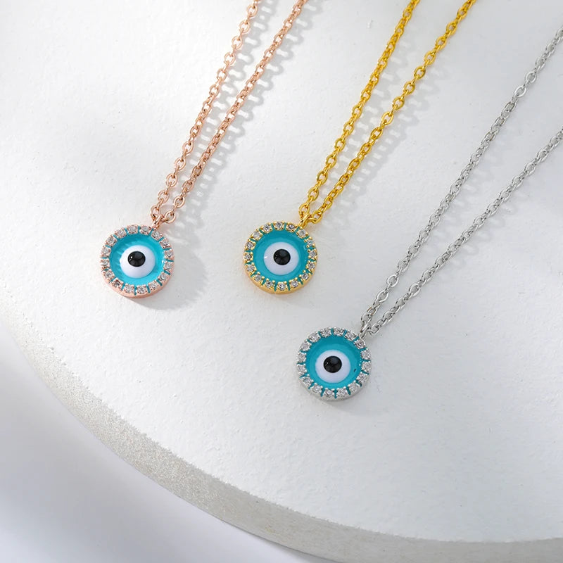 Evil of Eye Pendant Necklace