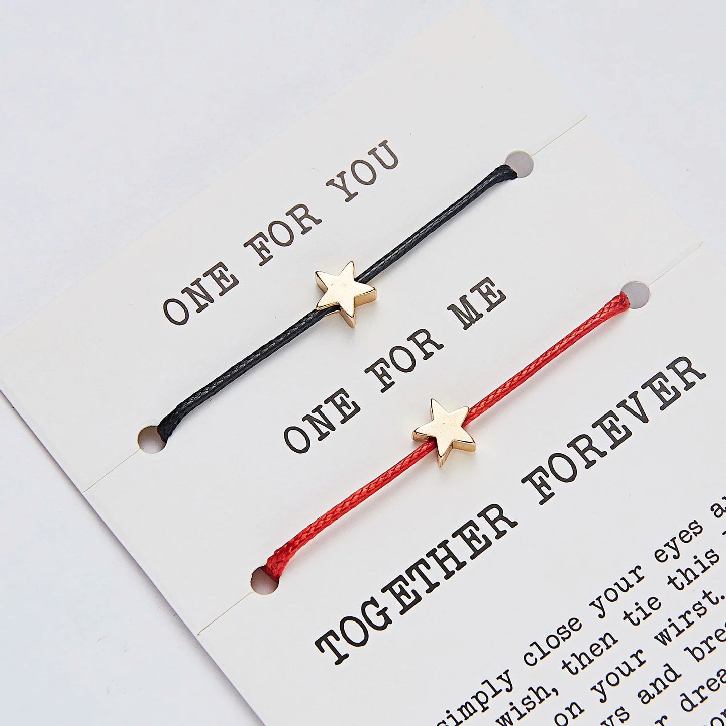 Small Love Heart Bracelet for Women Simple Star Crown Red Rope Thread Adjustable Couple Bracelets Summer Jewelry Gifts