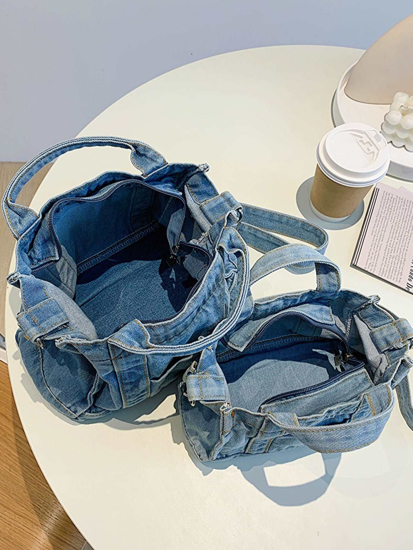 Adored Denim Shoulder Bag