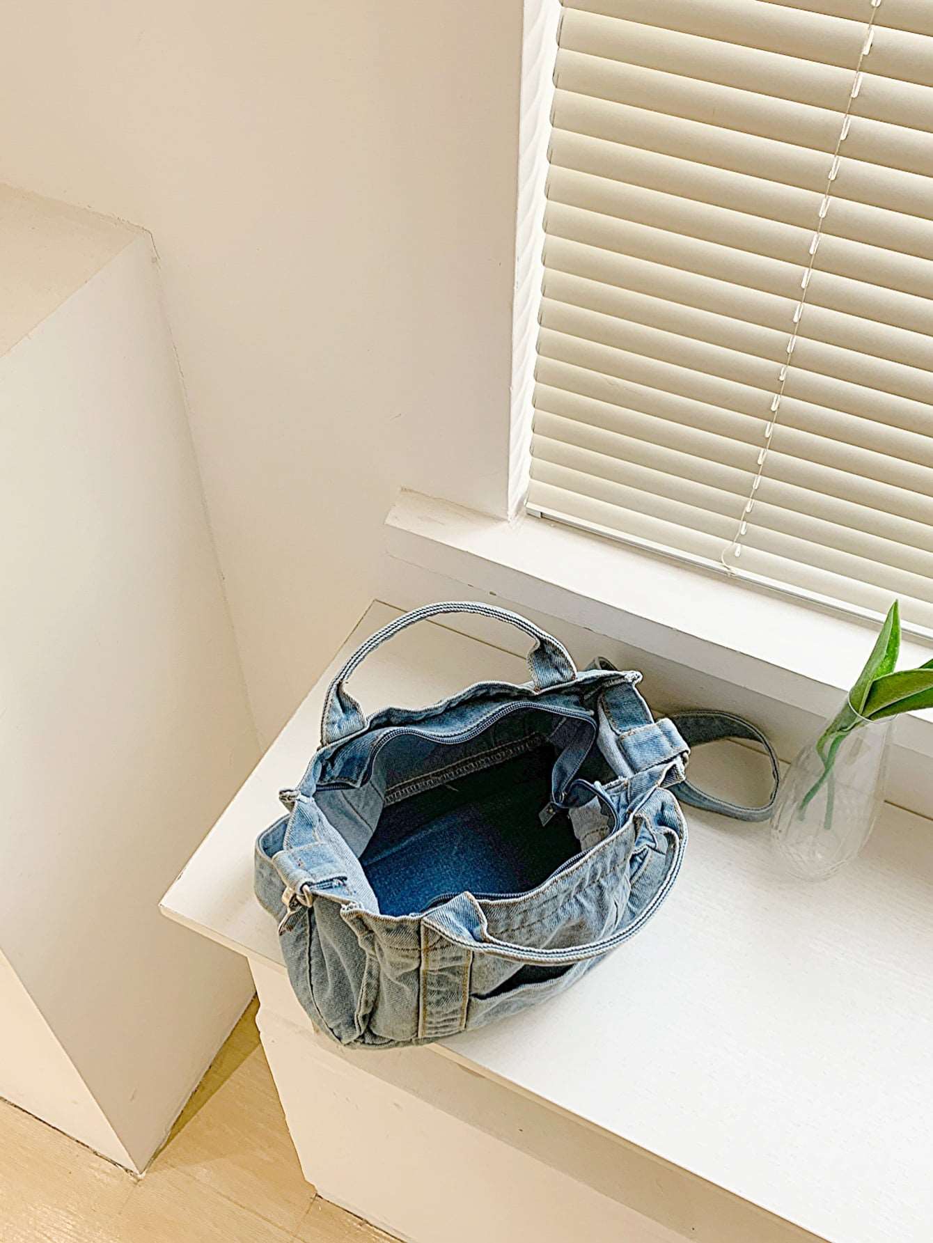 Adored Denim Shoulder Bag