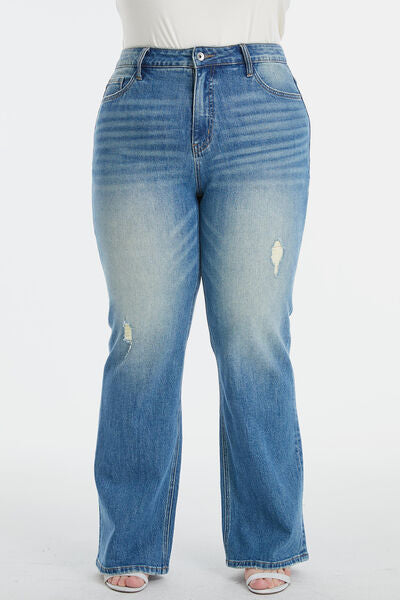 Target run denim  Ultra High-Waist Gradient Bootcut Jeans