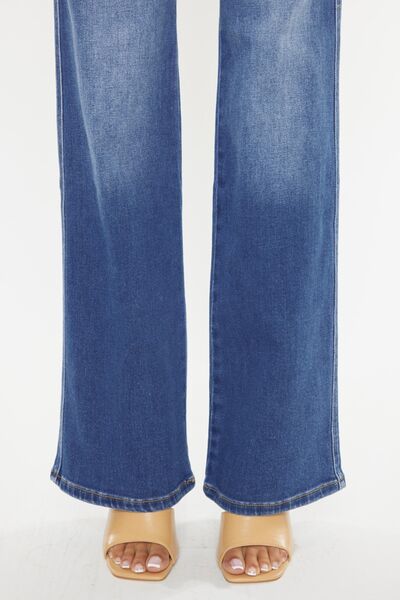 Out of office Ultra High Waist Gradient Flare Jeans