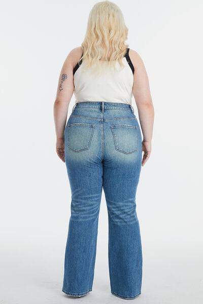 Target run denim  Ultra High-Waist Gradient Bootcut Jeans