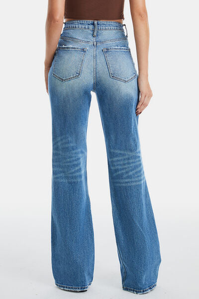 Target run denim  Ultra High-Waist Gradient Bootcut Jeans